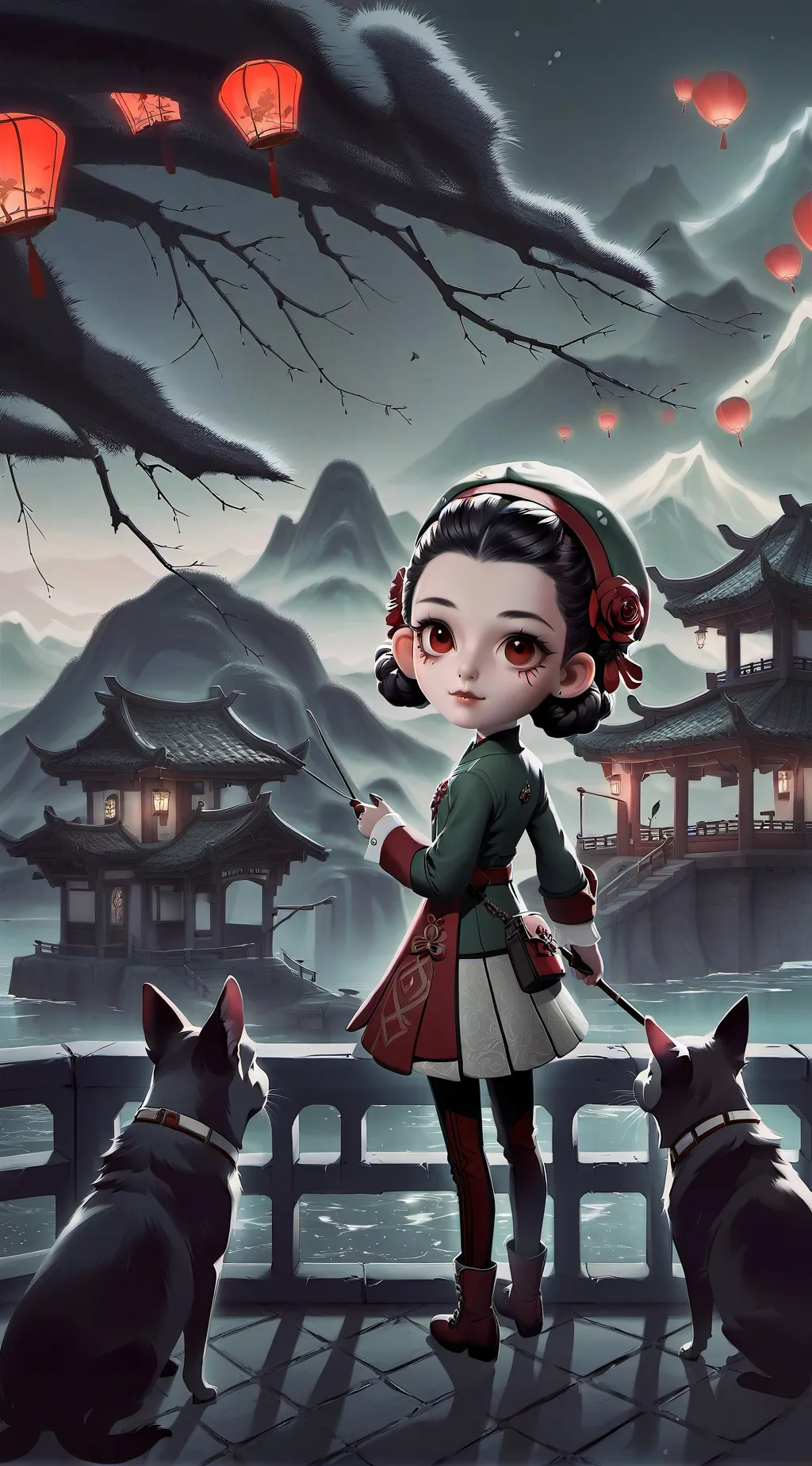 ai character: Mia background