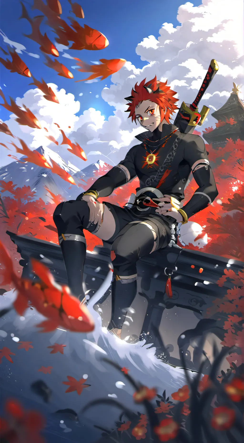 ai character: Kirishima x You background