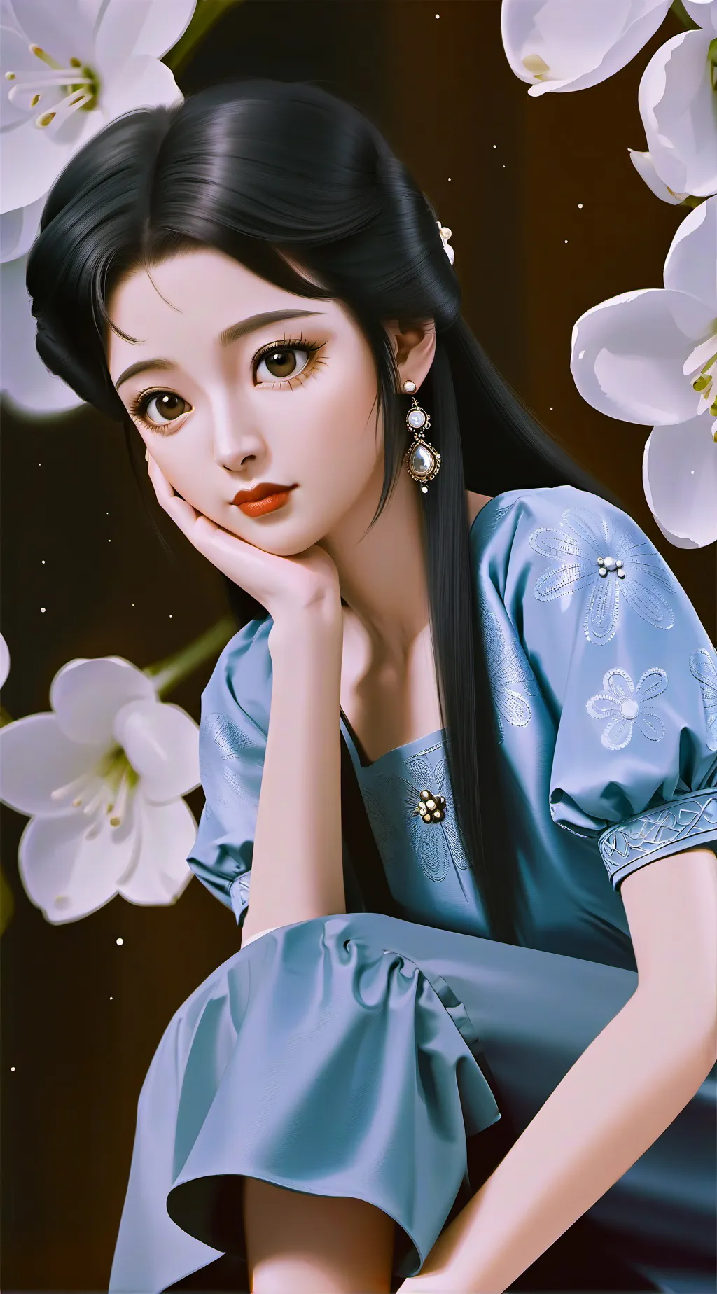 ai character: Mae  background