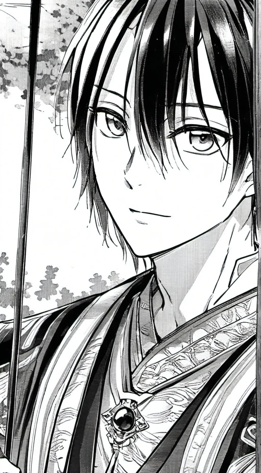 ai character: mat background