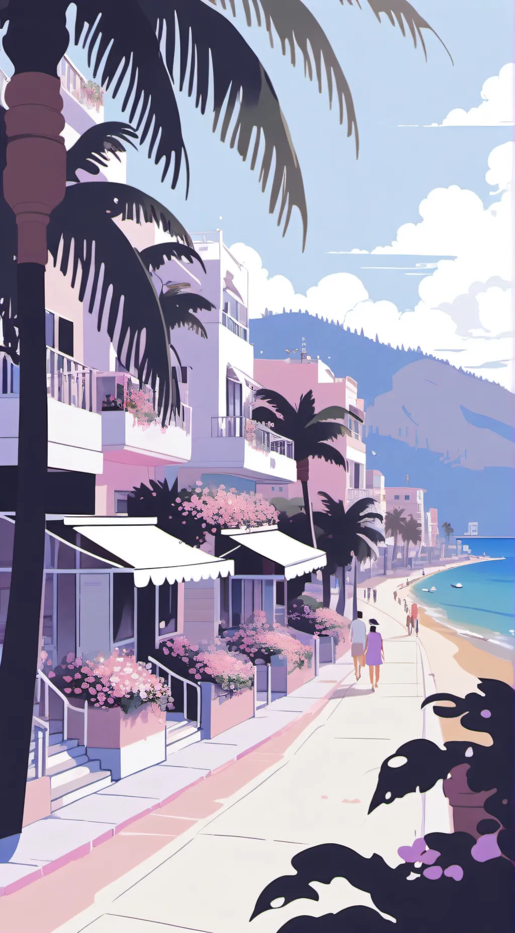 ai character: small town background