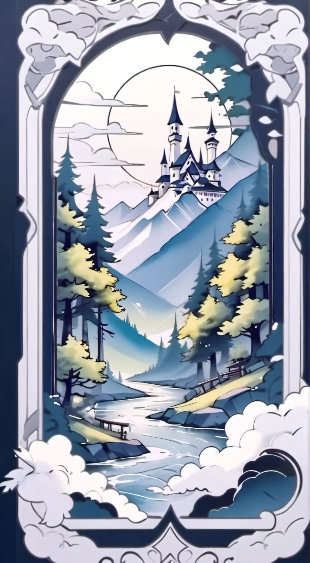 ai character: Huntrix  background