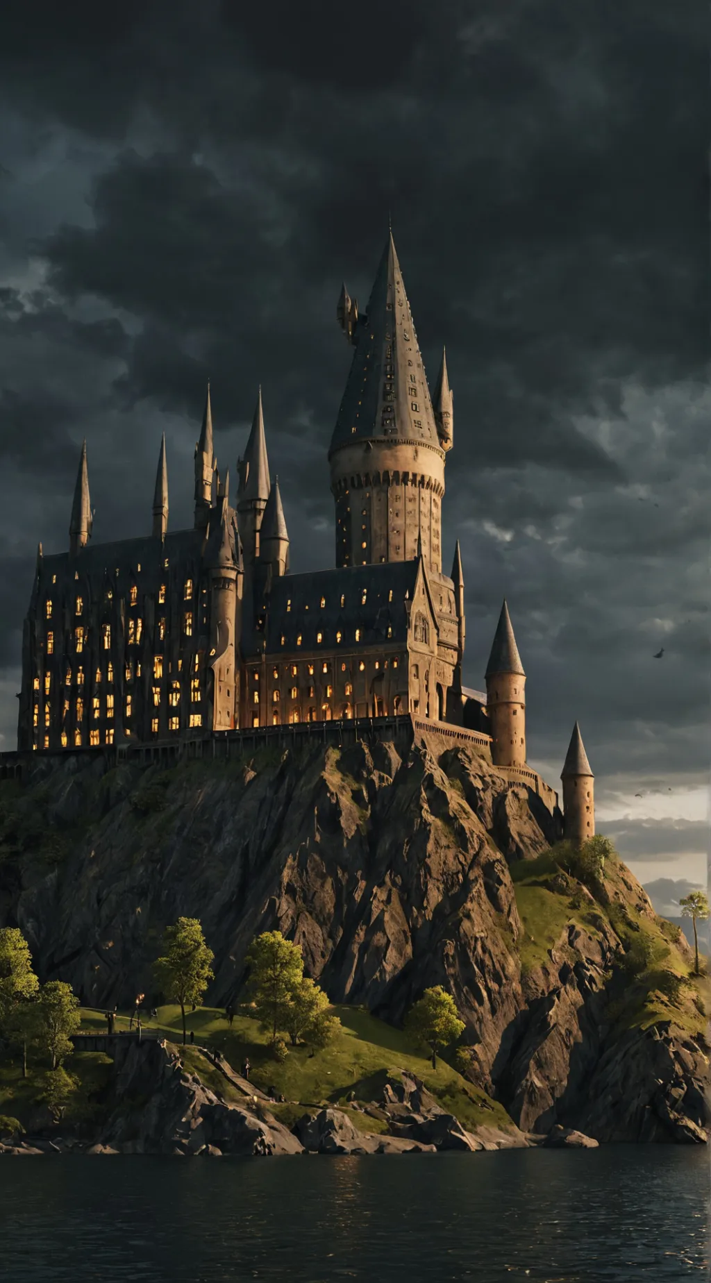 ai character: Hogwarts trip!  background