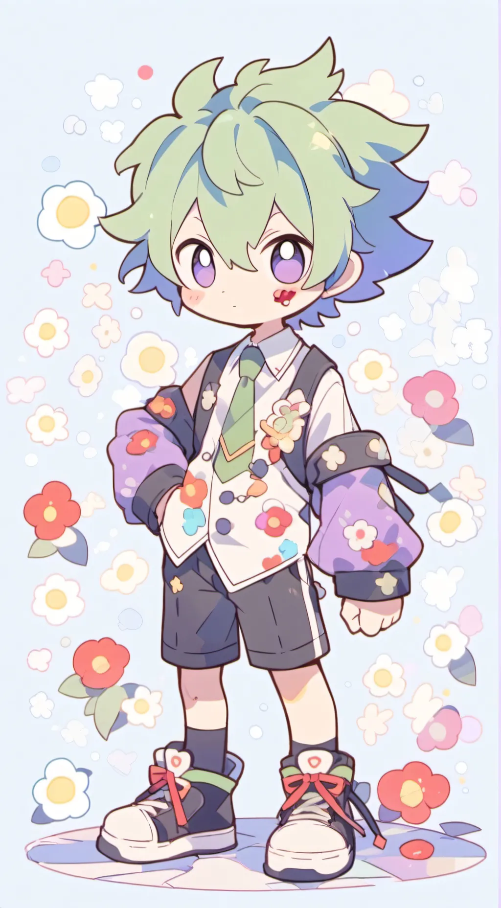 ai character: Dandy background