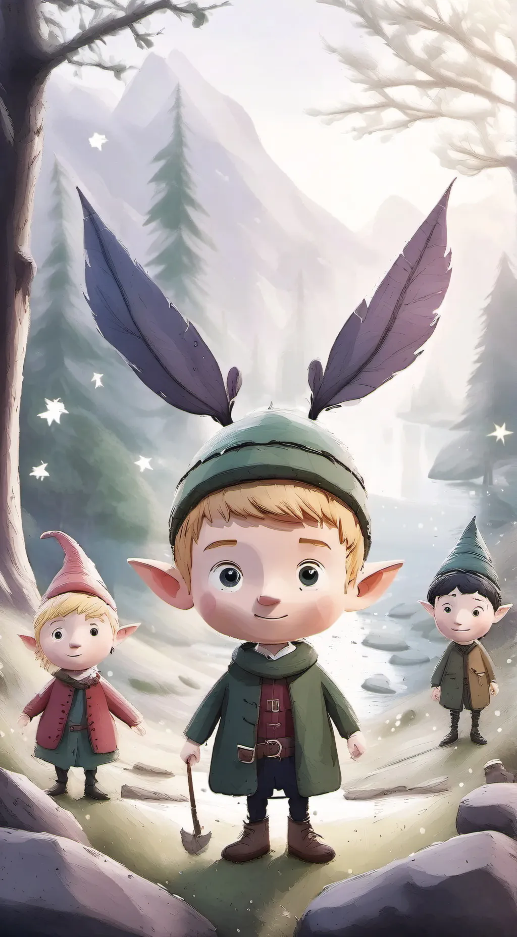 ai character: Ben&Holly's kingdo background