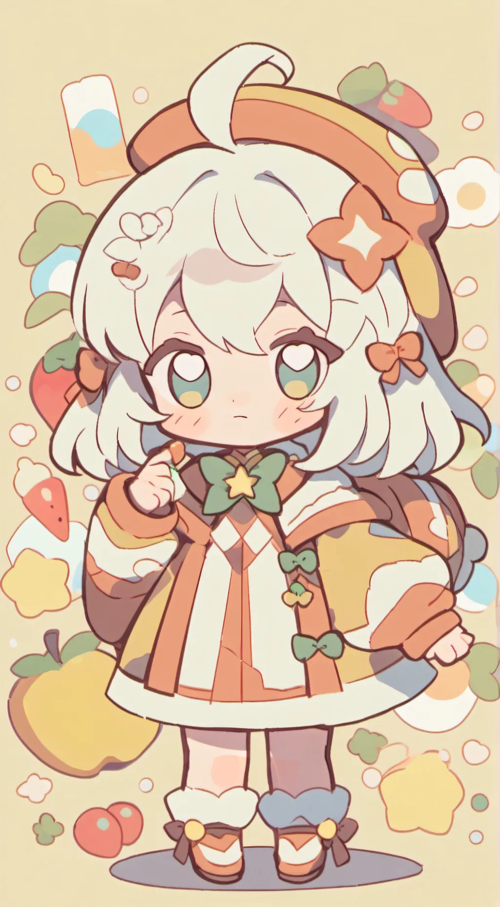 ai character: bebita neko murio background