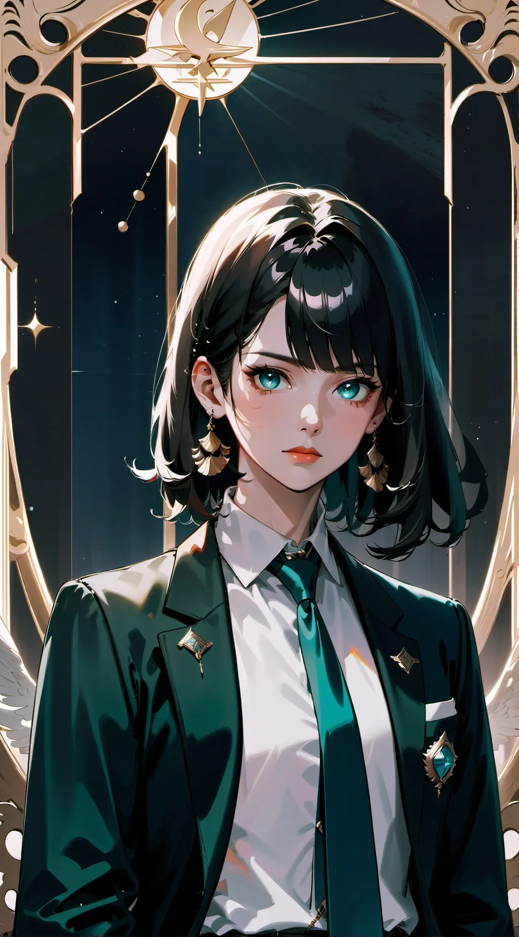 ai character: Sophia,  background