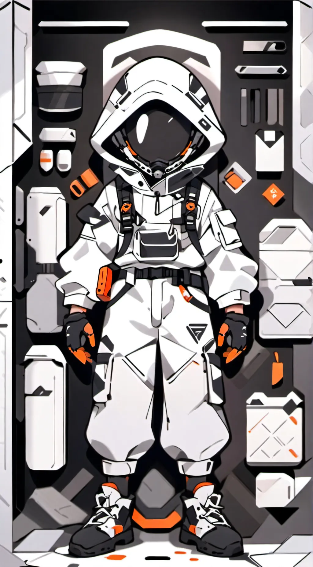 ai character: Scp guard  background