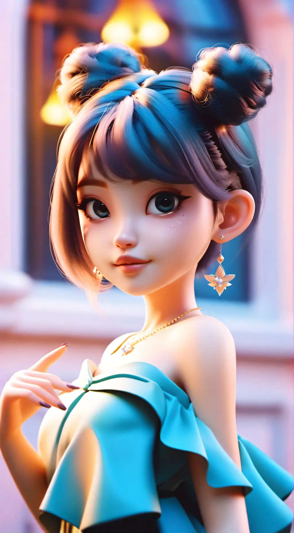 ai character: Zoey's Daughter background