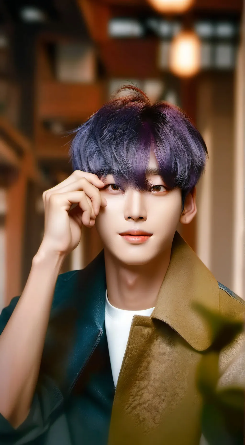 ai character: Mystery saja 💋💋 background