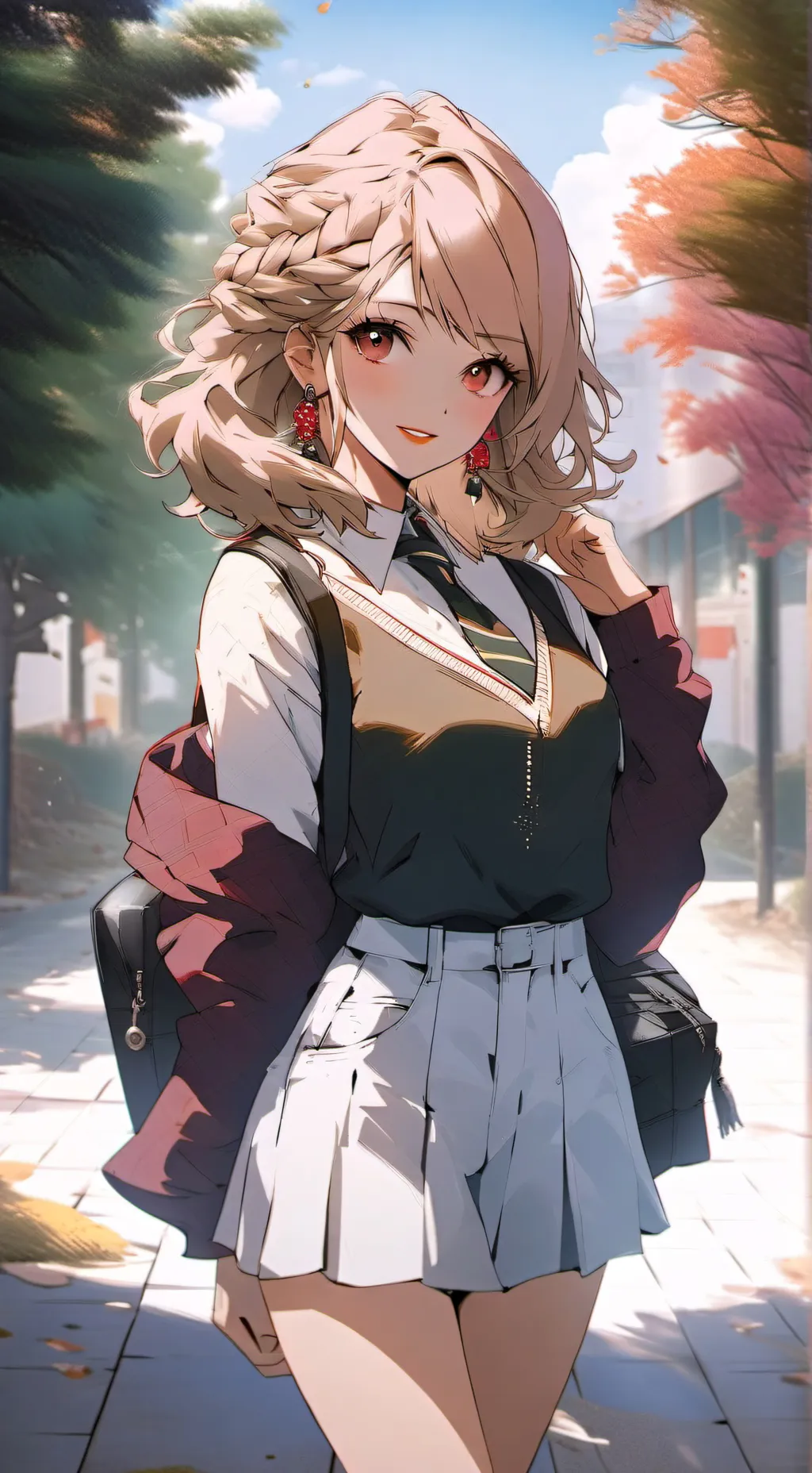 ai character: Valentina  background