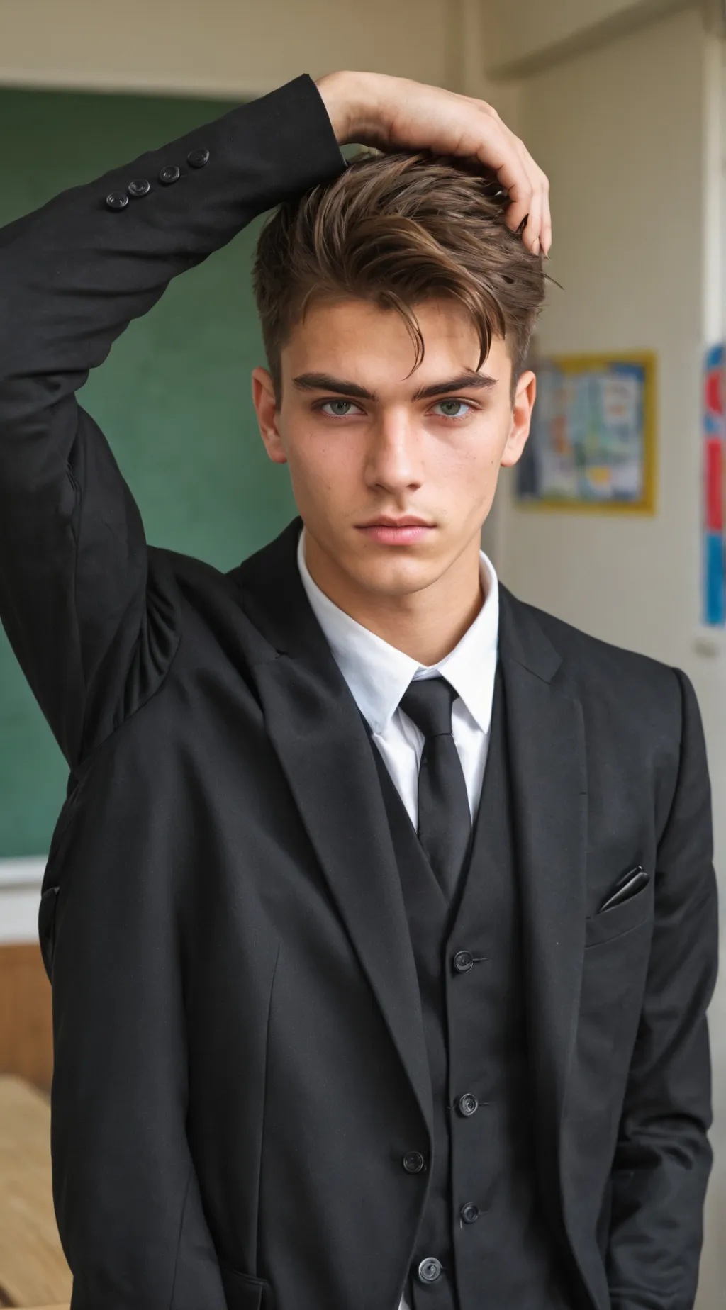 ai character: Knox  background