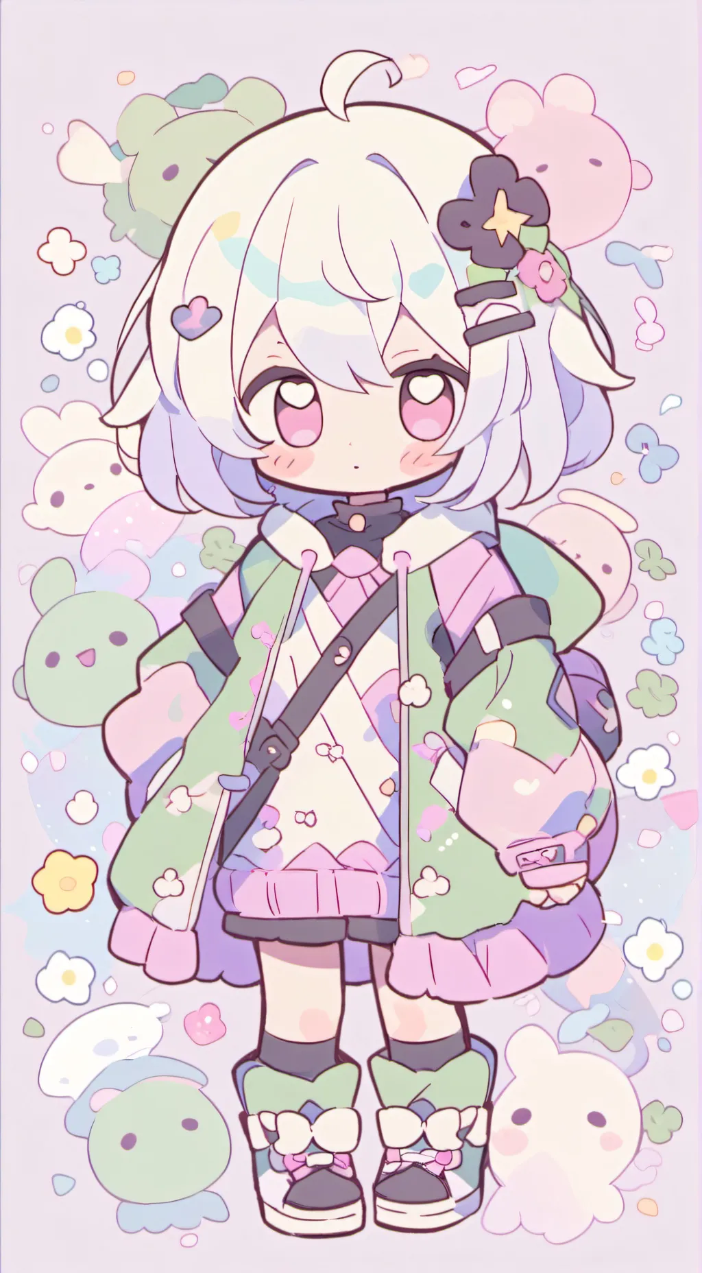 ai character: Mha background