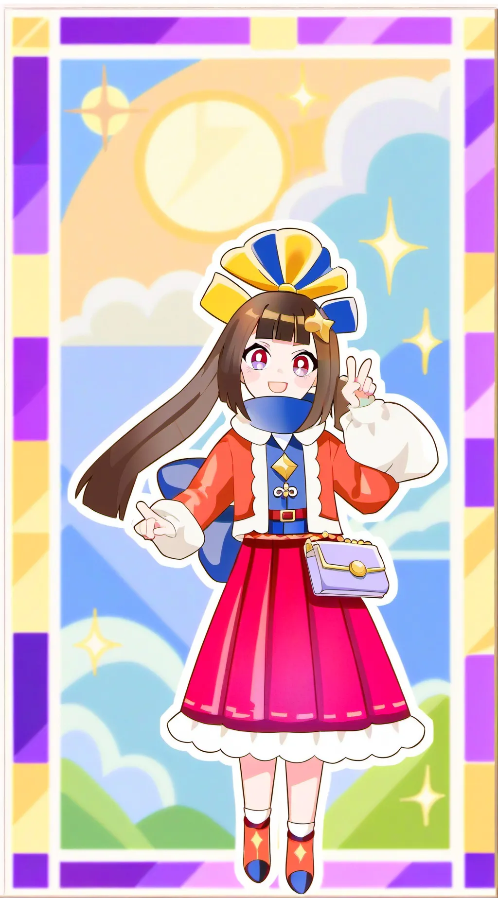 ai character: pomni background