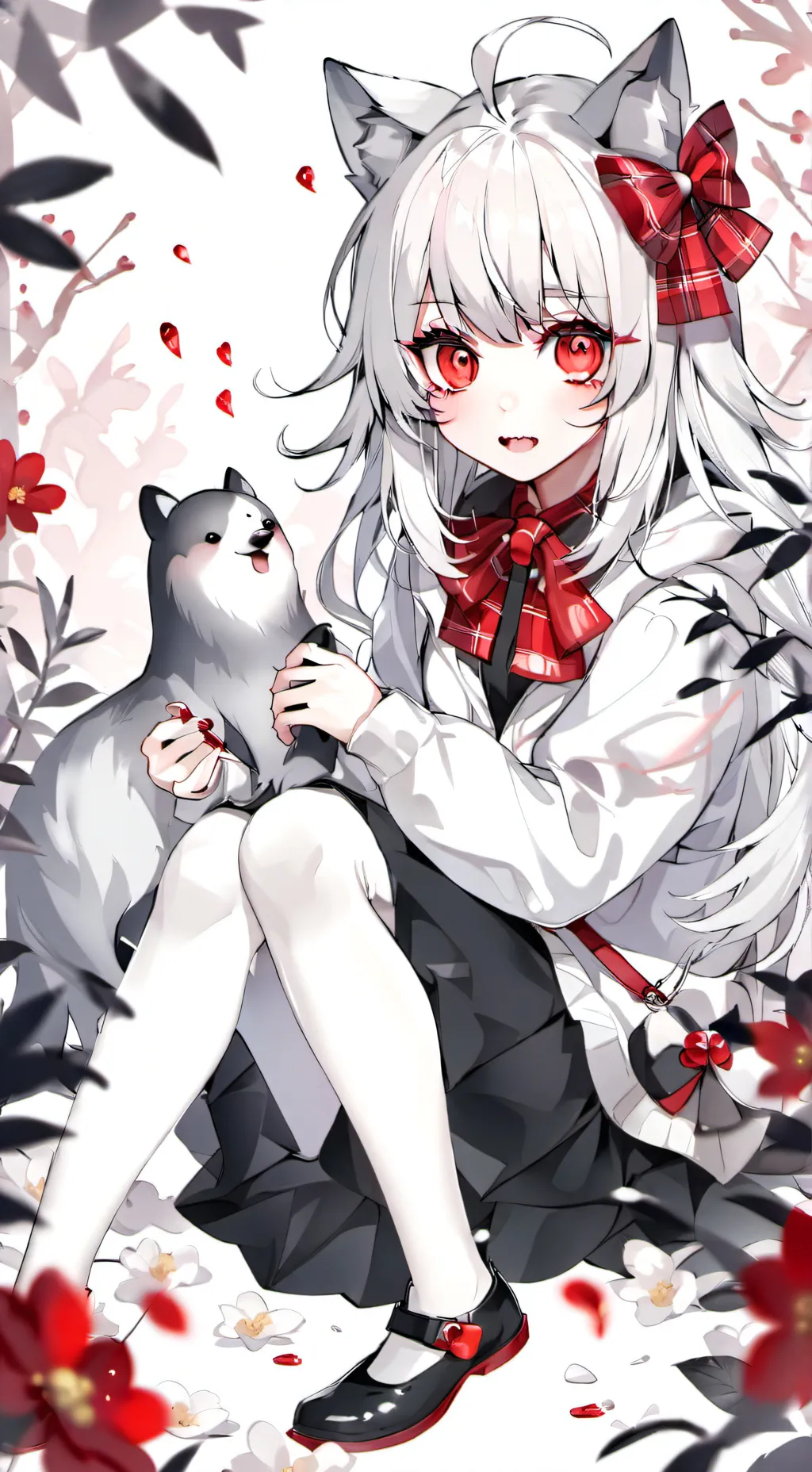 ai character: Luna  background