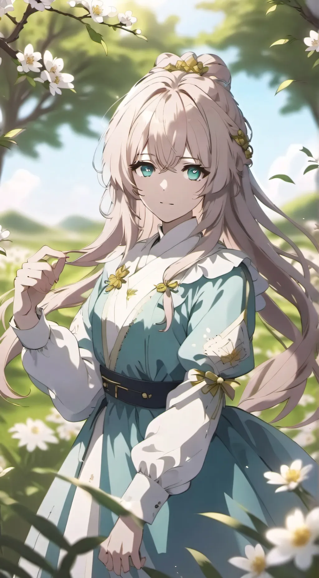 ai character: lily background