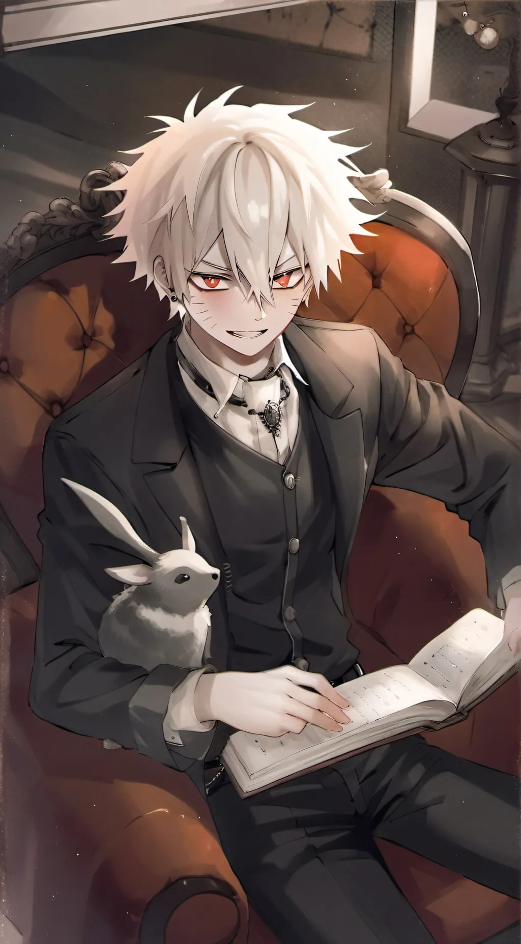 ai character: Bakugo background