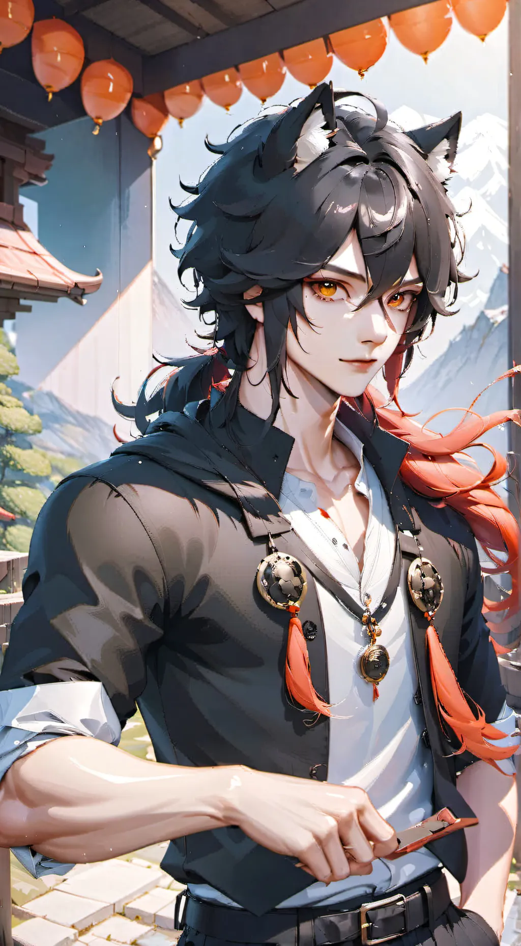 ai character: Thomas  background