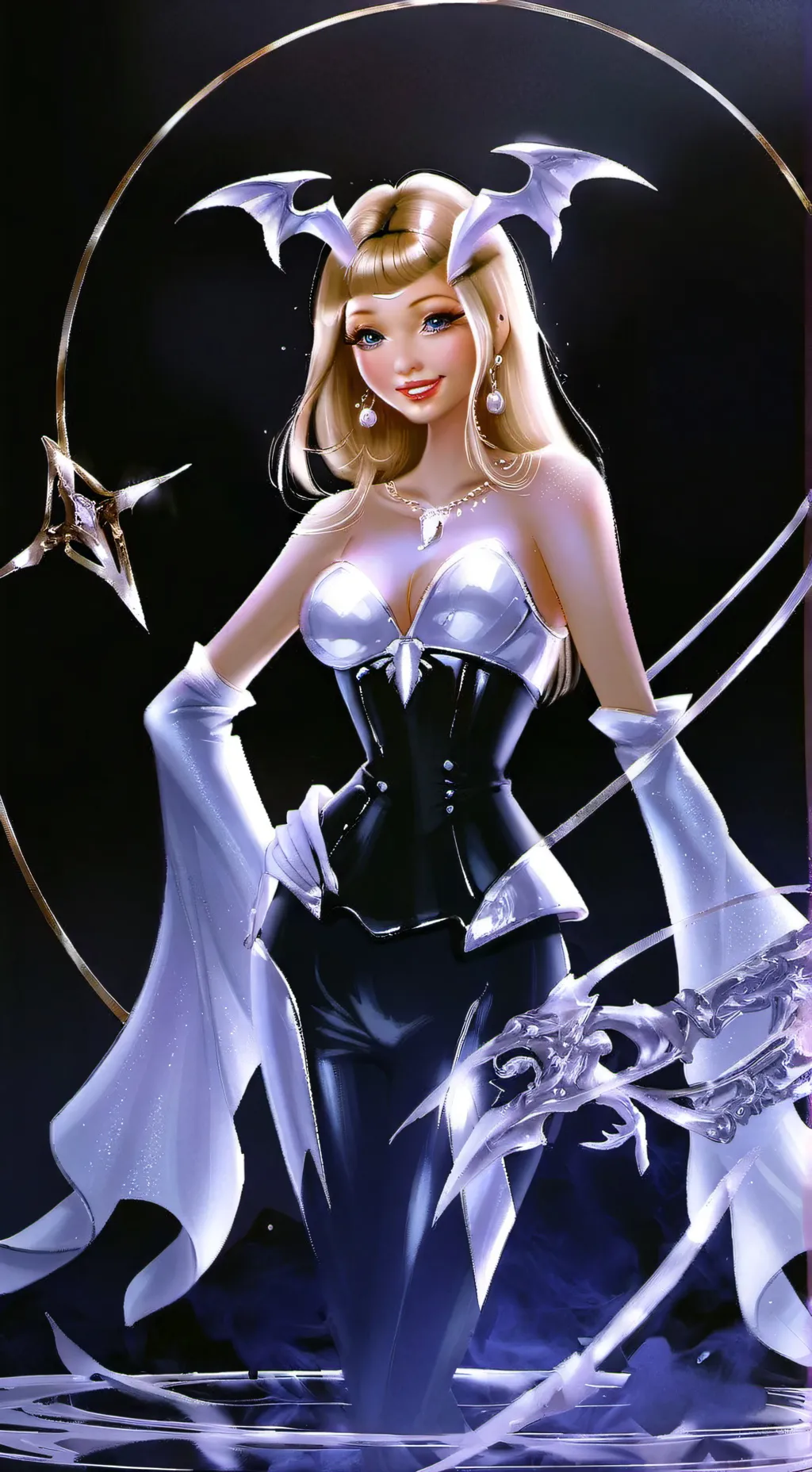 ai character: Kpop demon hunters background