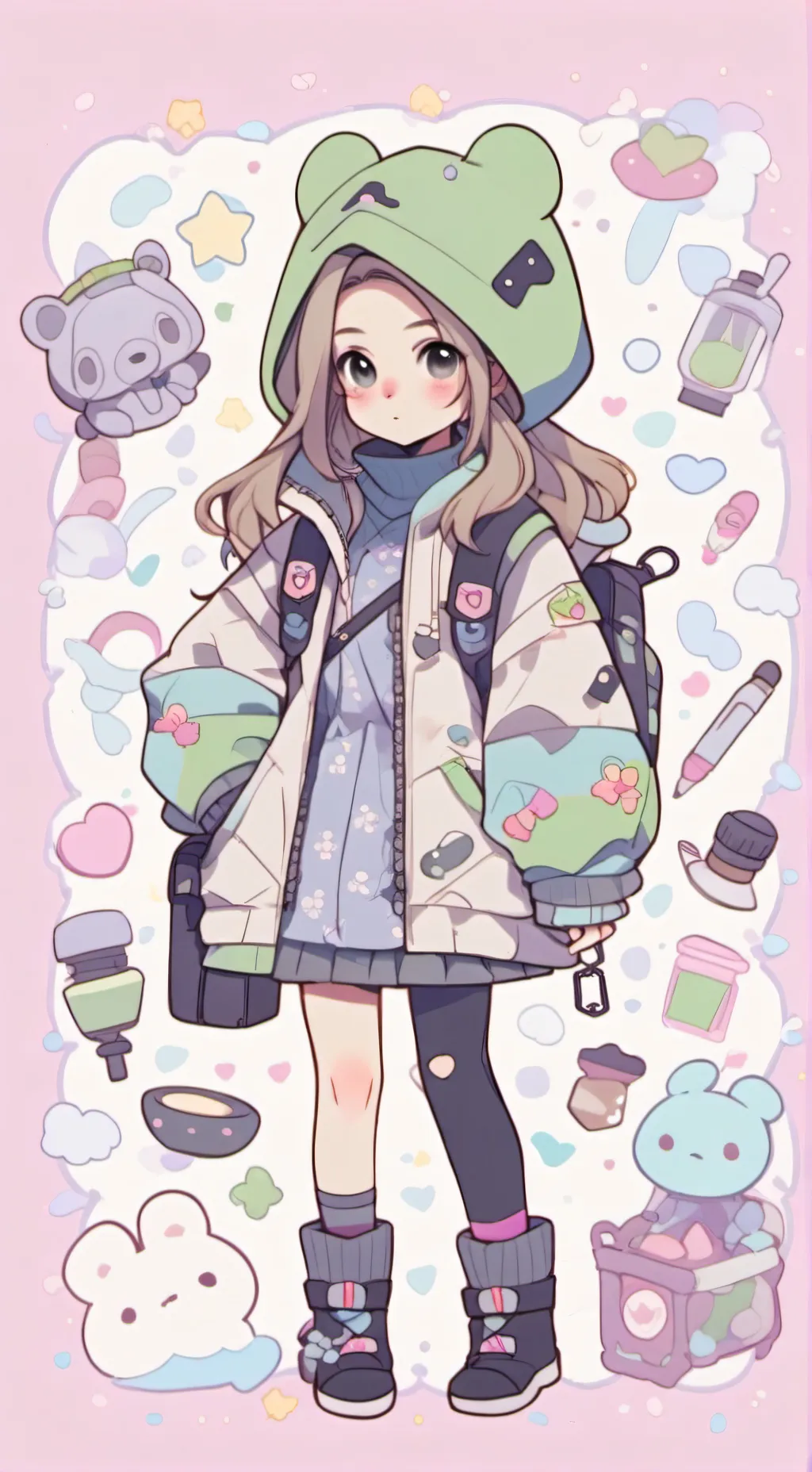 ai character: Mila background