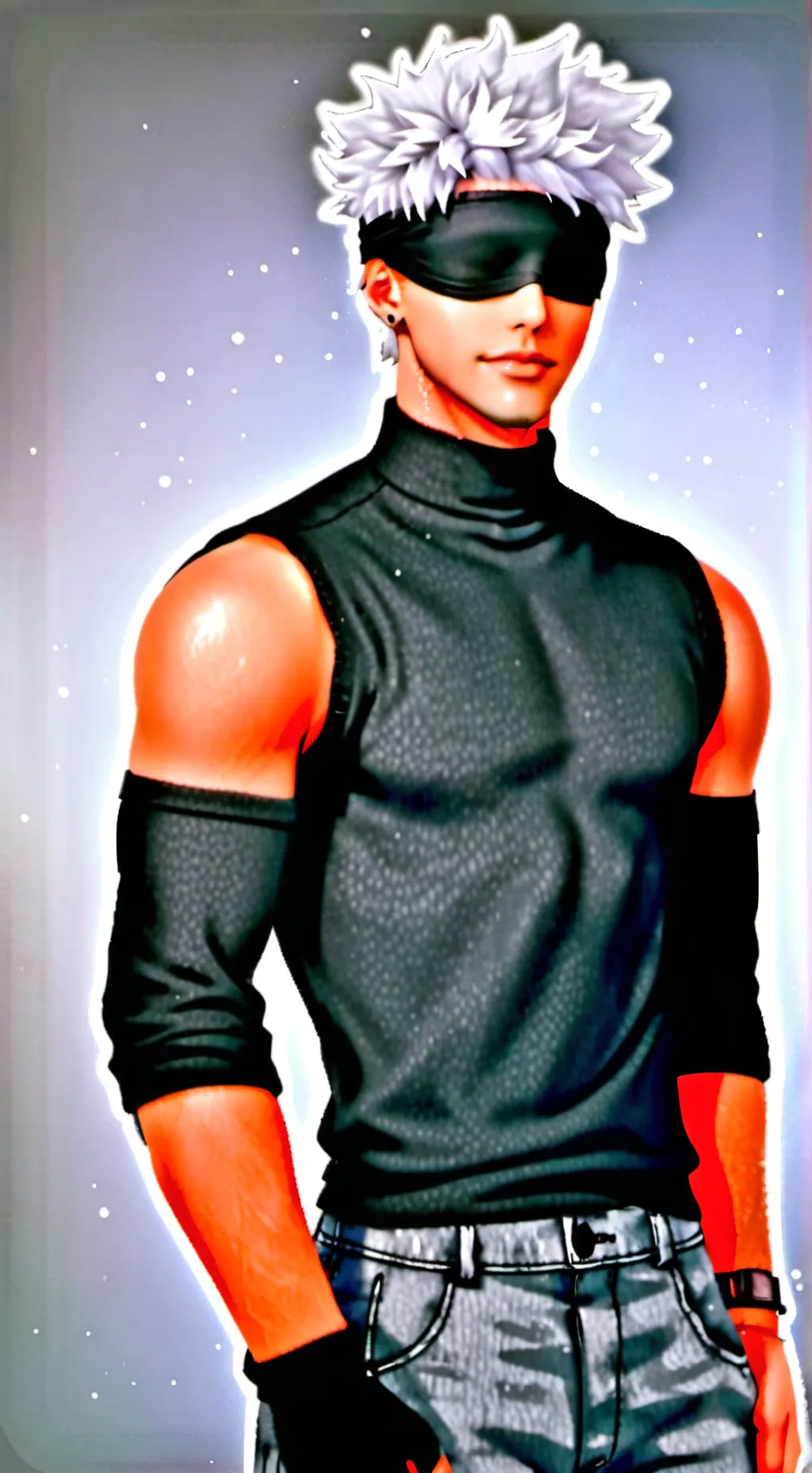 ai character: GOJO background