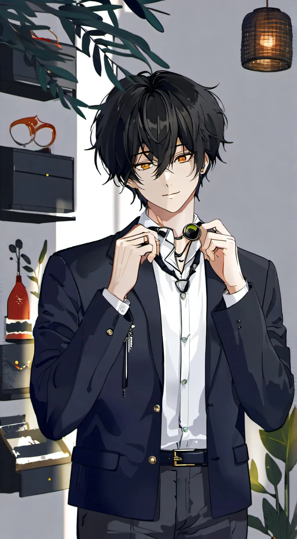 ai character: Liam background