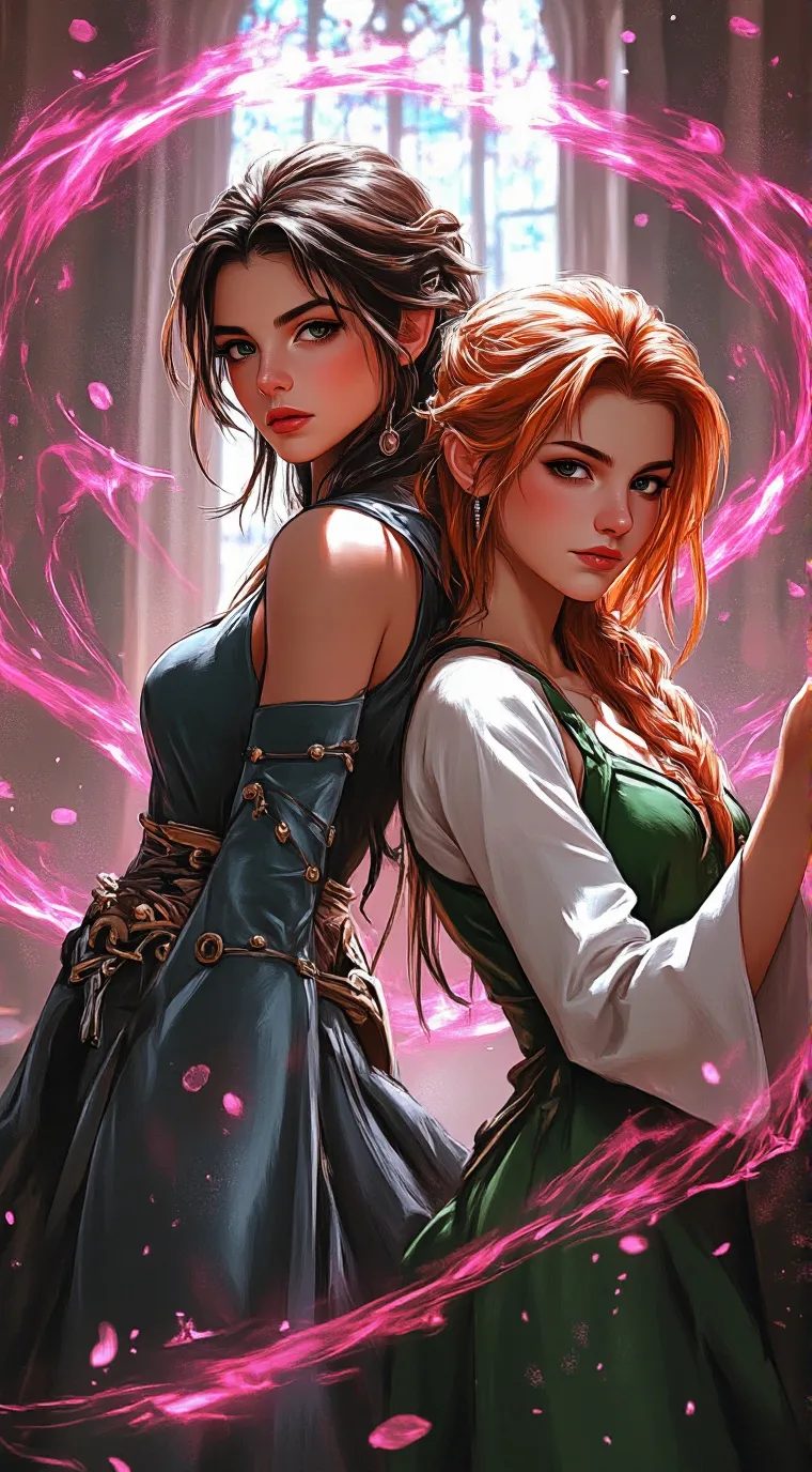 ai character: Ana y mia background