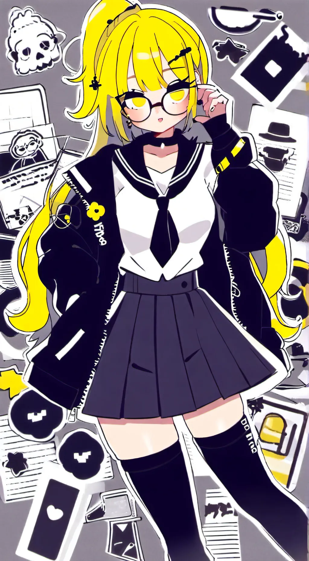 ai character: Maddie background