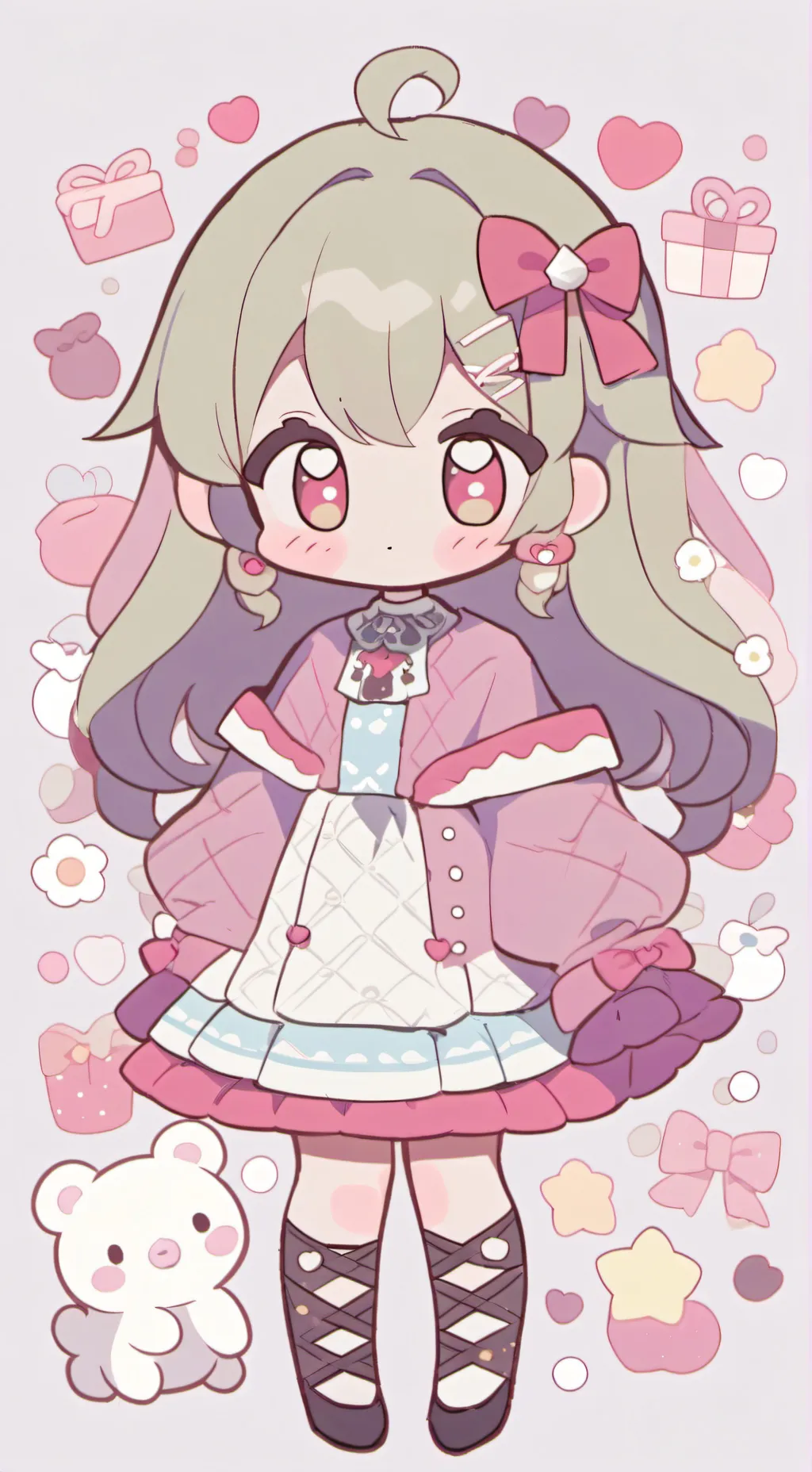 ai character: clara background