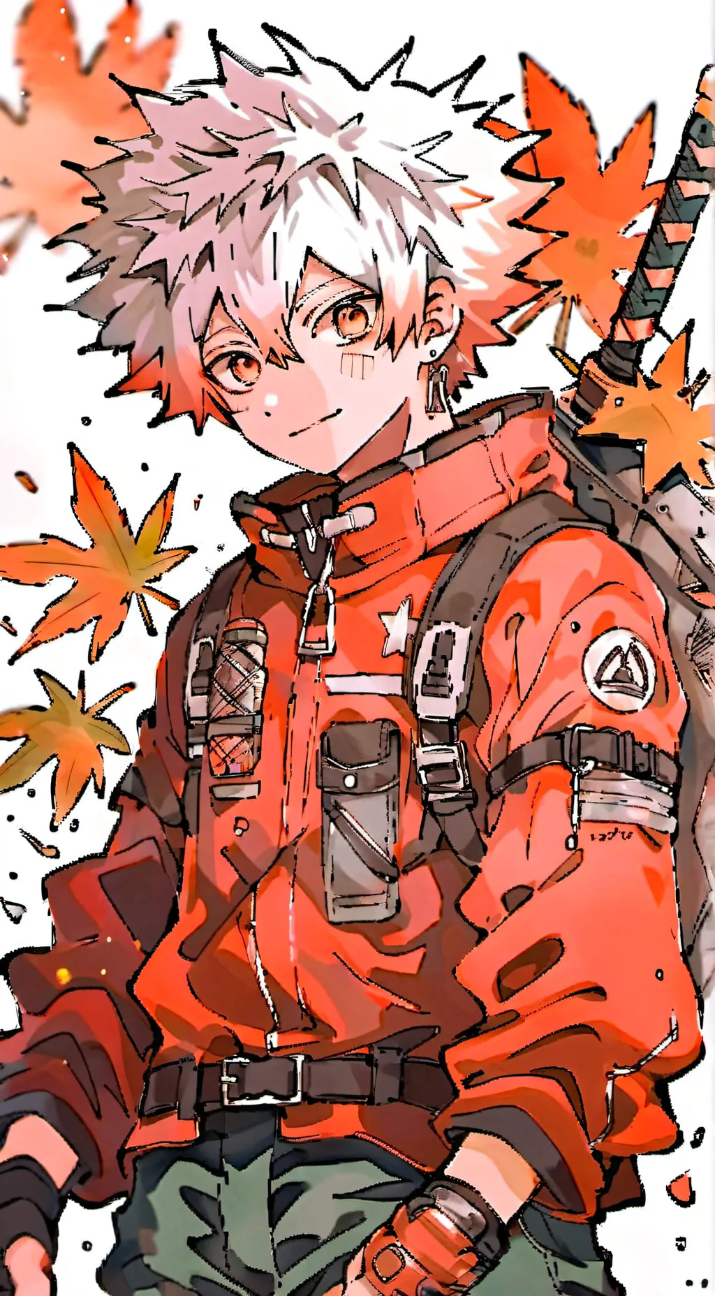 ai character: Katsuki Drama 💀 background