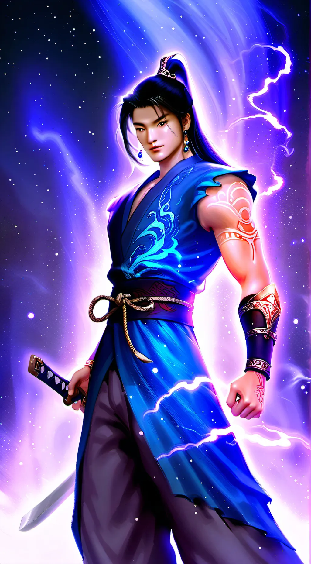 ai character: Liu Kang background