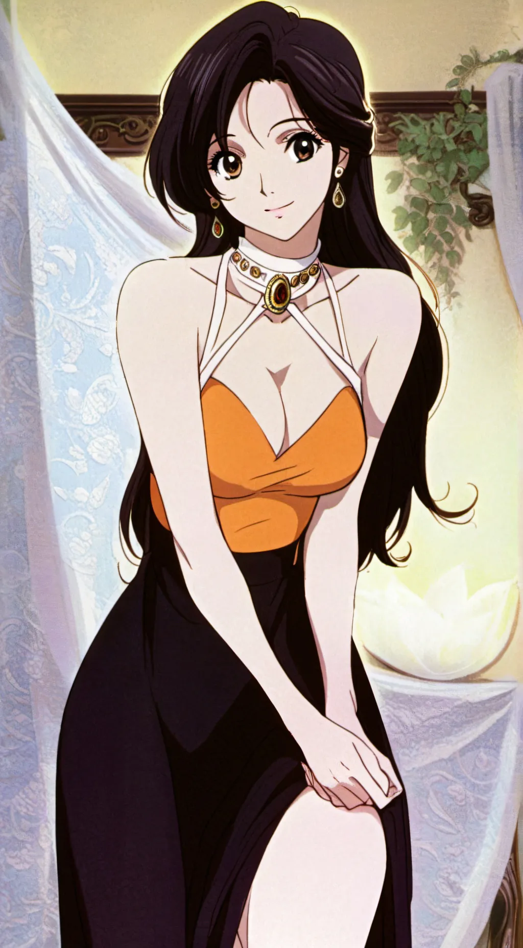 ai character: Cornelia  background