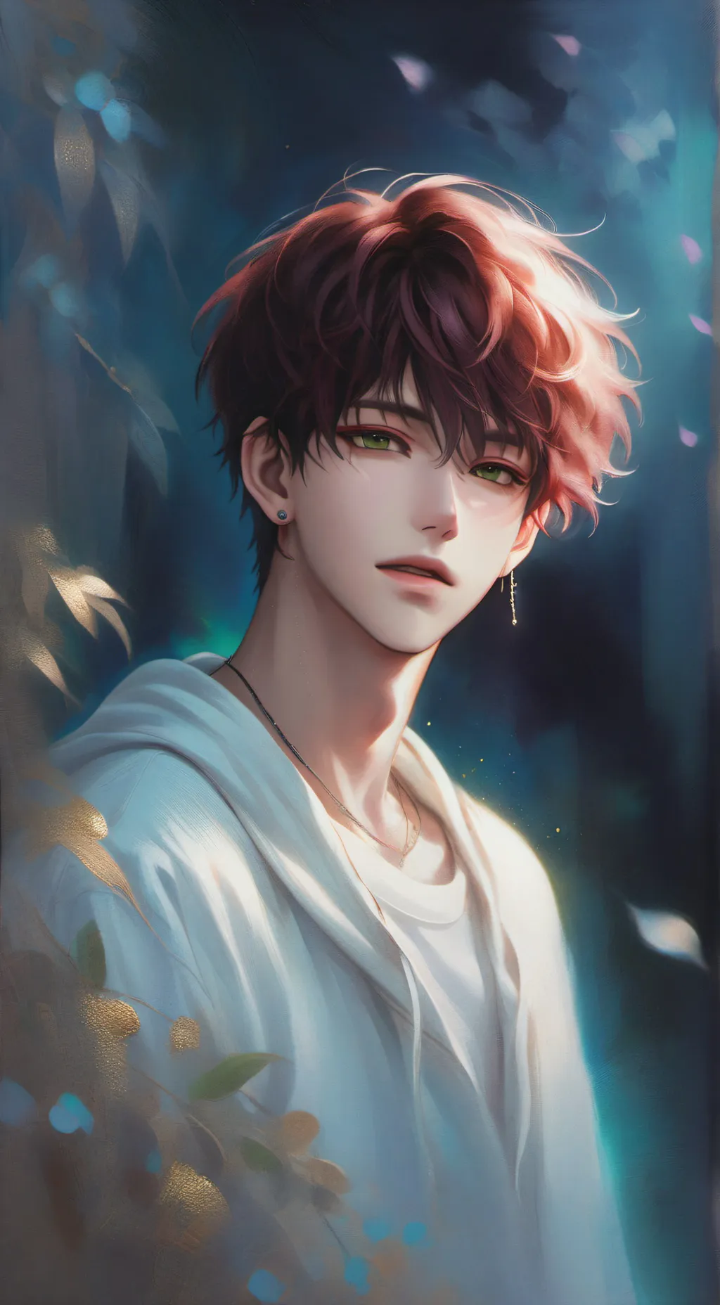 ai character: mark background