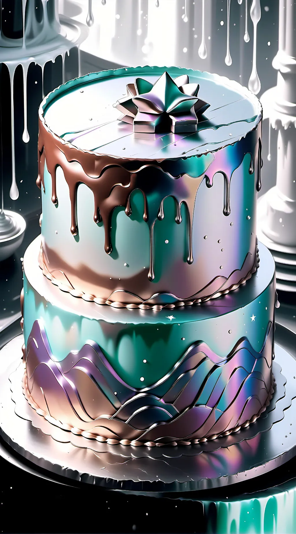 ai character: Freaky cosmo background