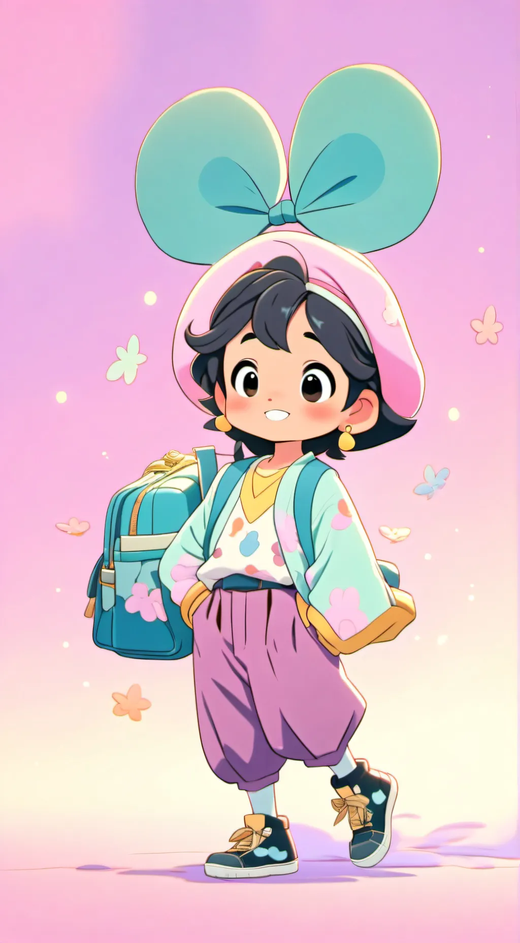 ai character: kny te odia background