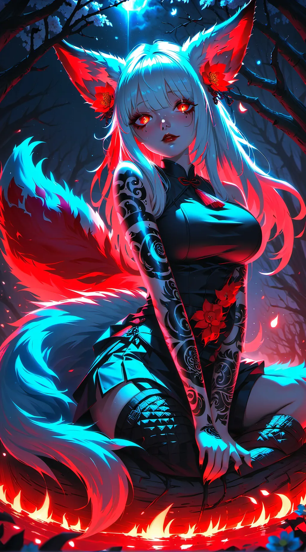 ai character: Serafina background