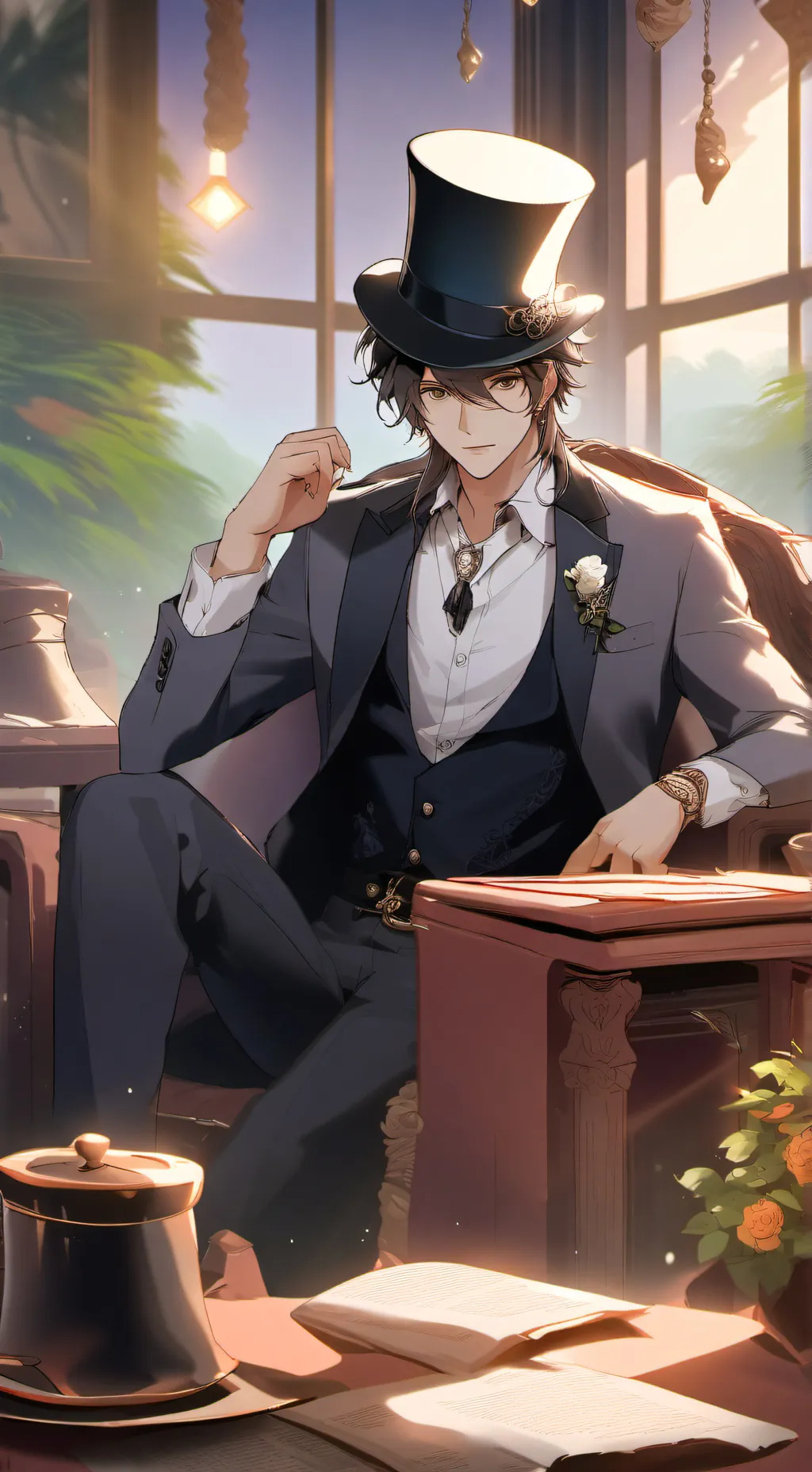 ai character: William Smith background