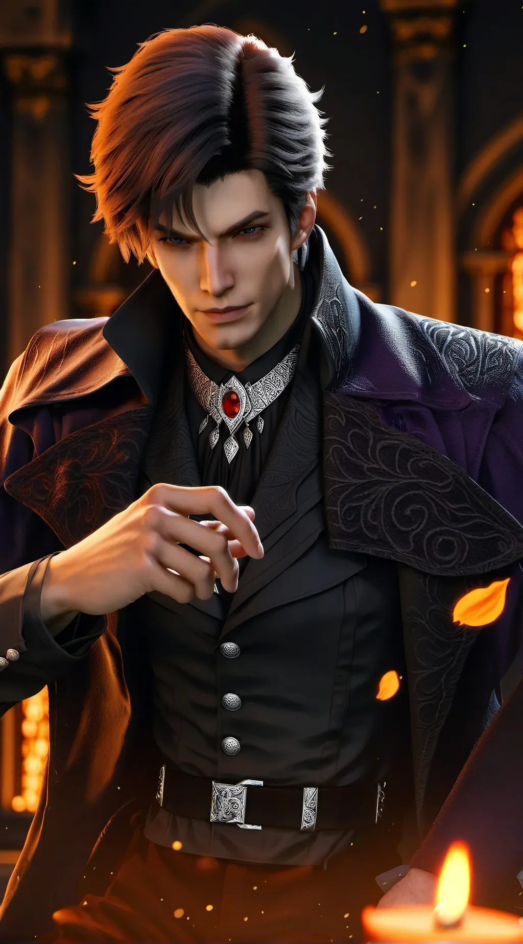 ai character: Sylus  background