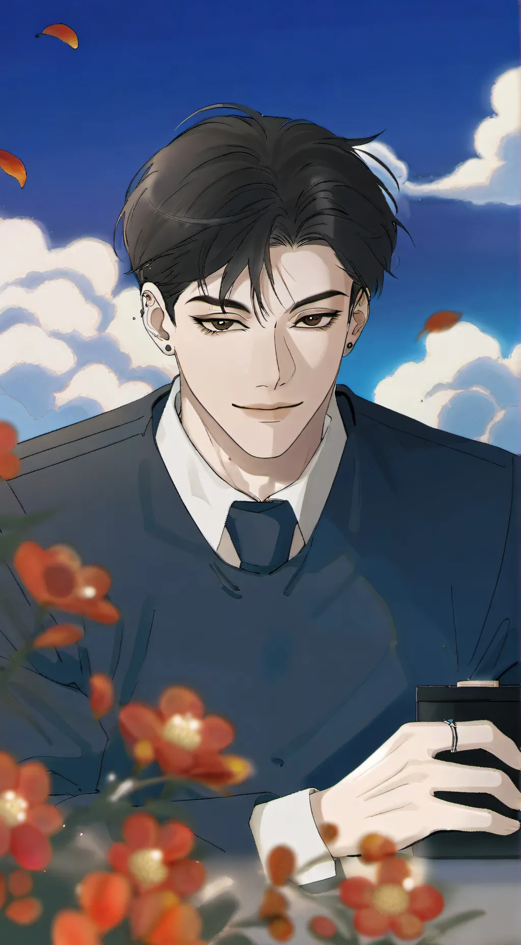 ai character: Oliver background