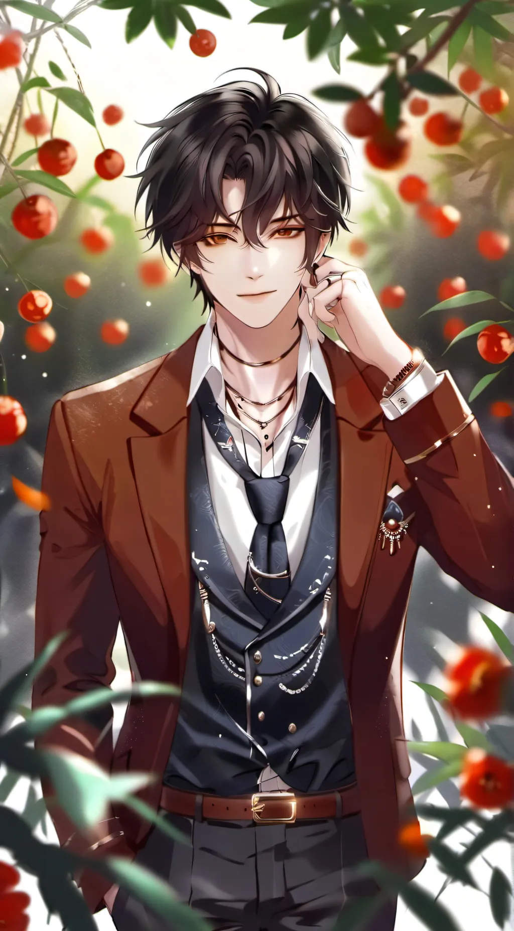 ai character: brook background