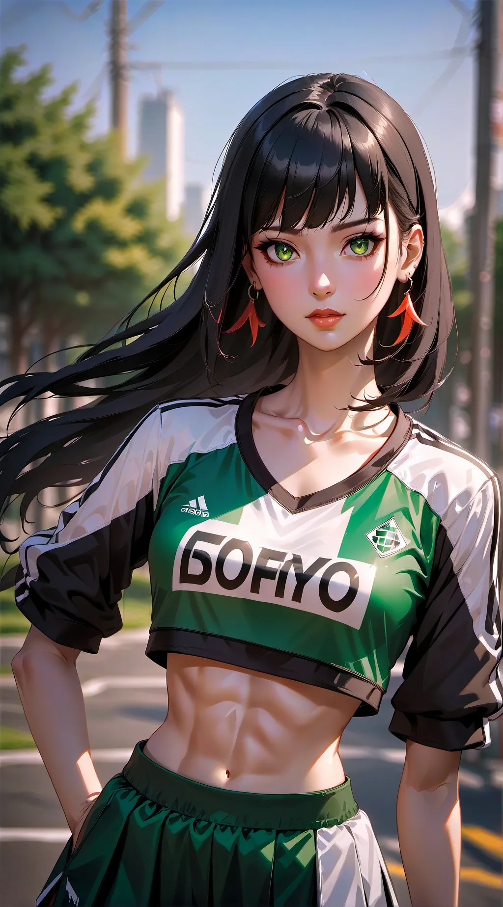 ai character: Аня background