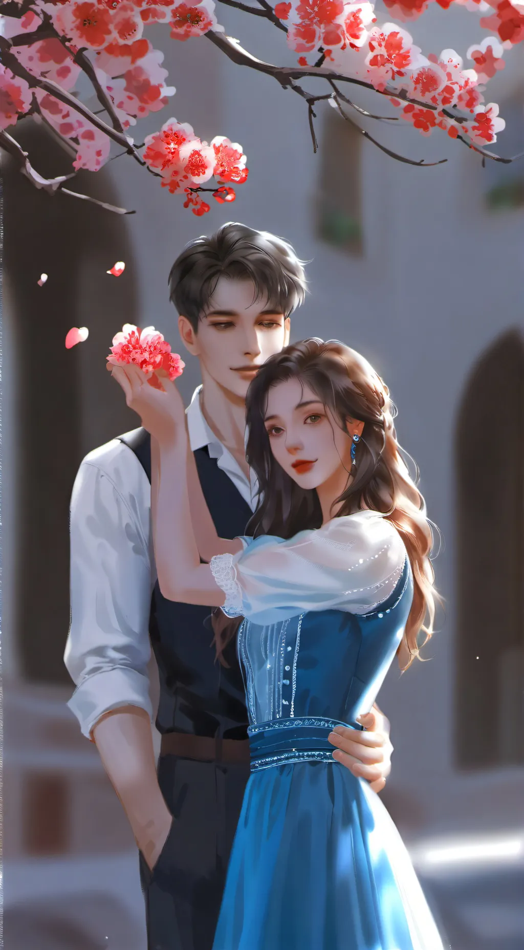 ai character: Araña  background