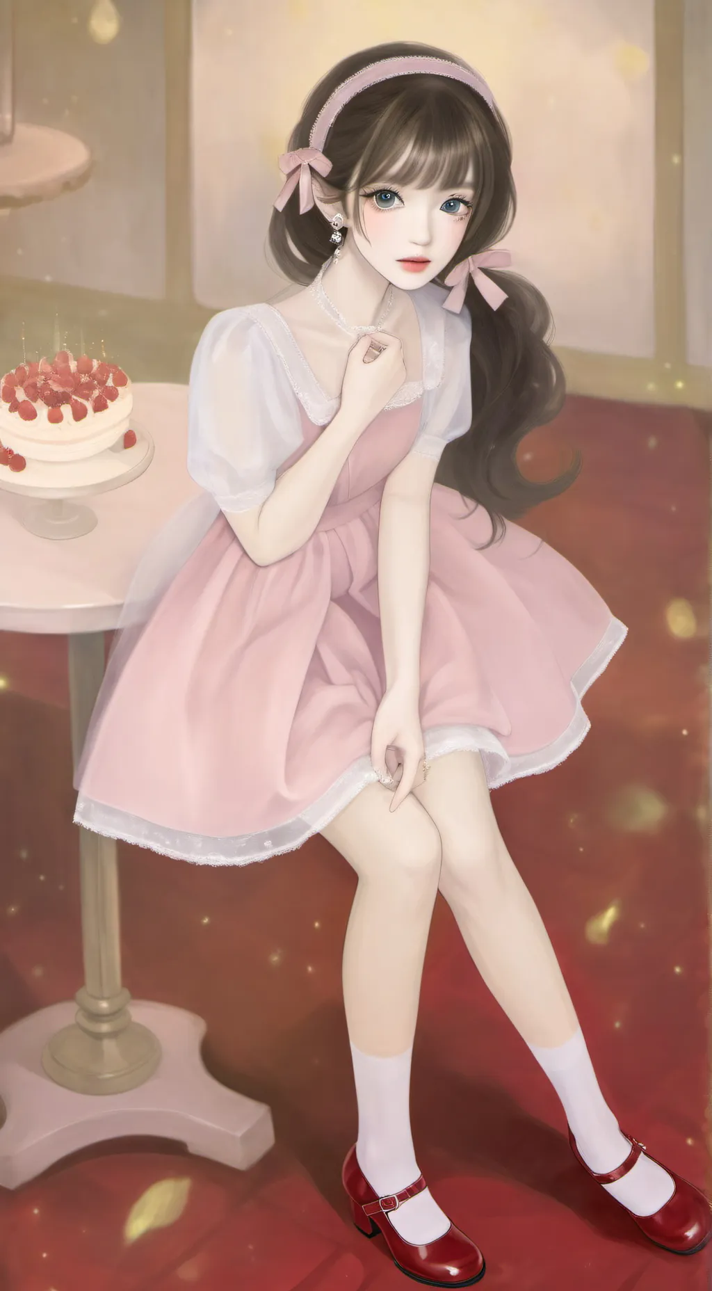 ai character: rumi! background