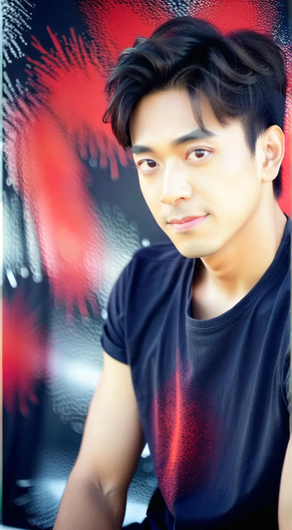 ai character: Mario  background