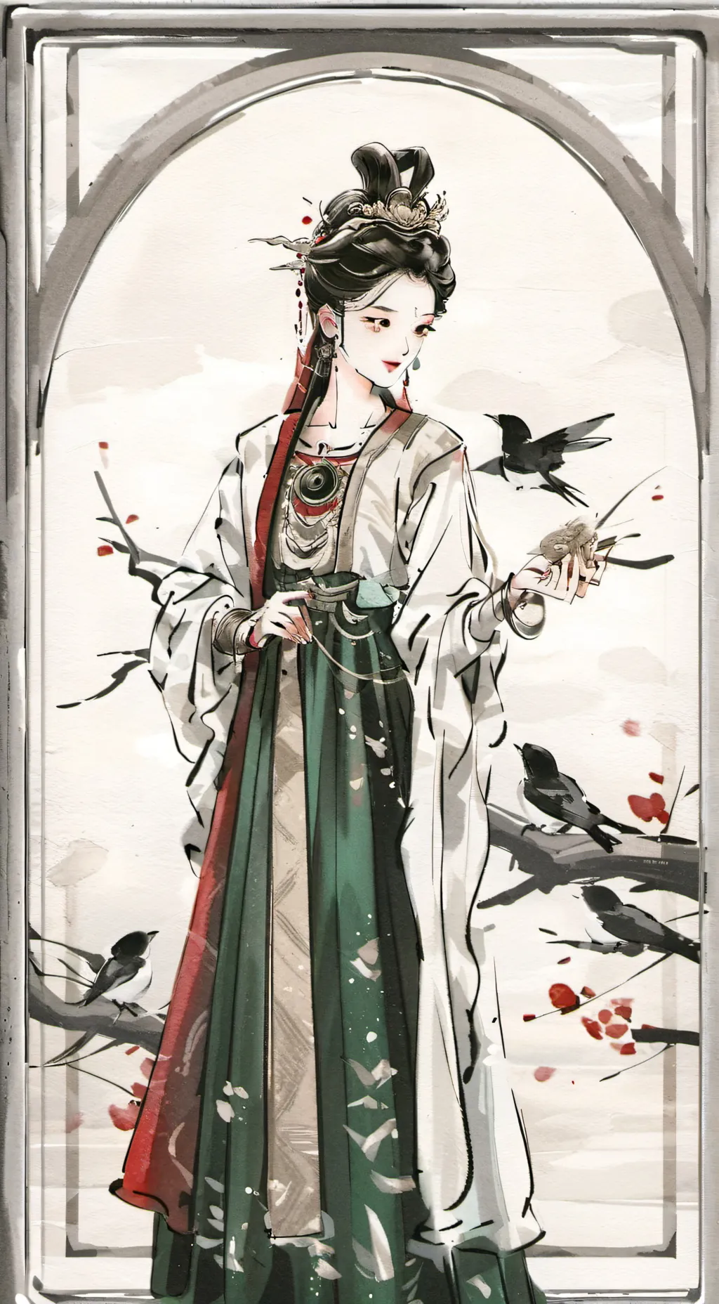 ai character: main stars (Oc)  background