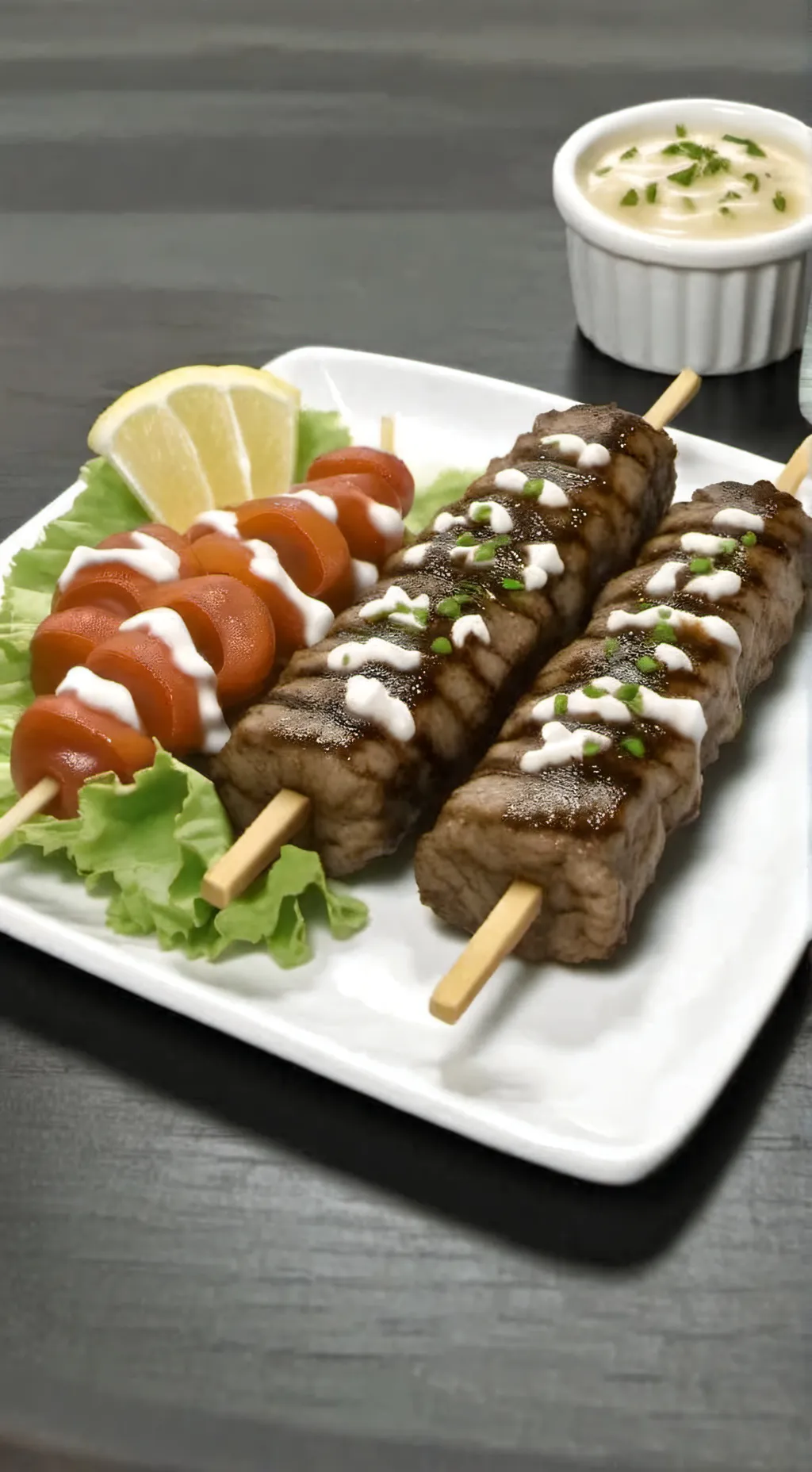 ai character: - El talkie GOD -  background