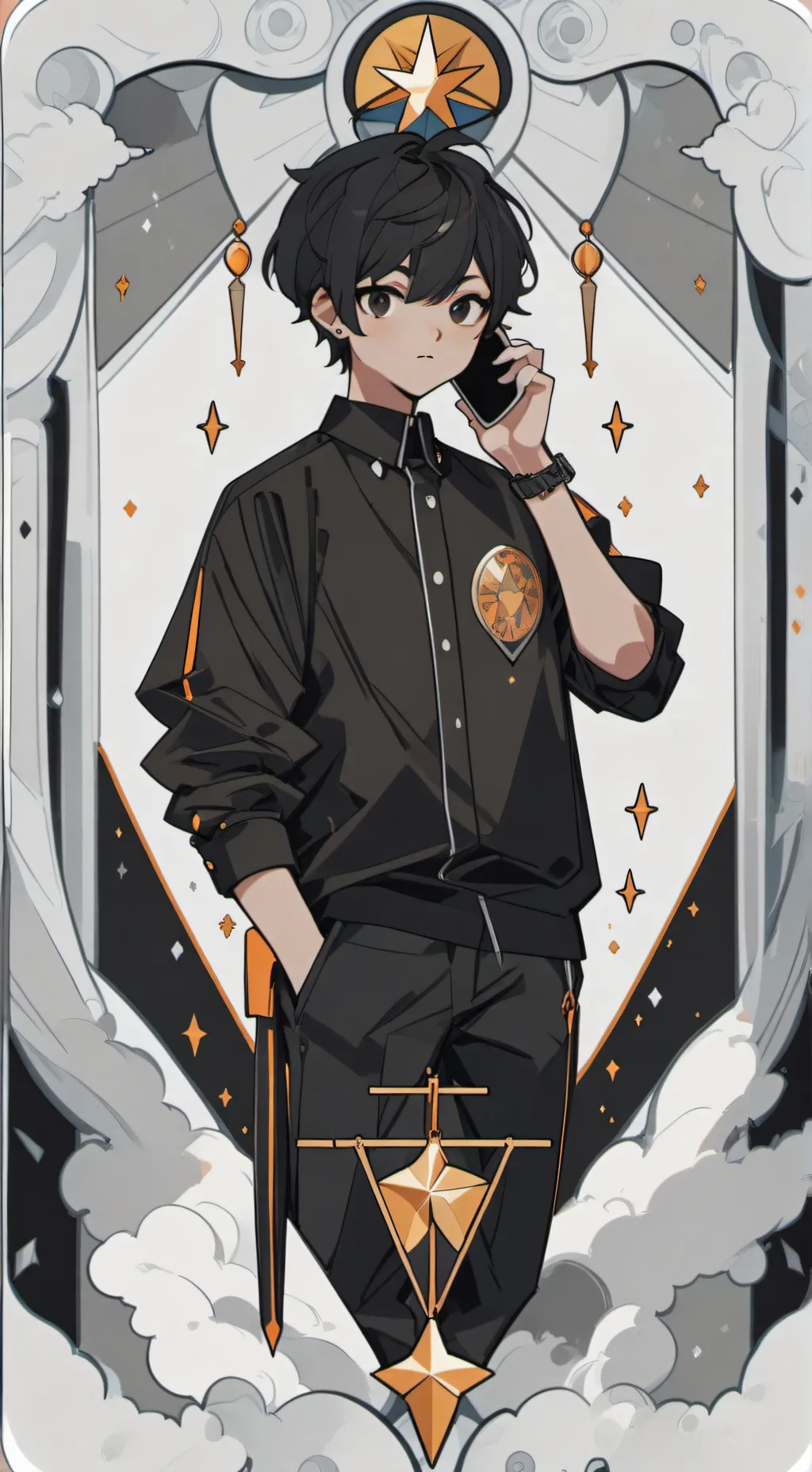 ai character: your name is Adam background