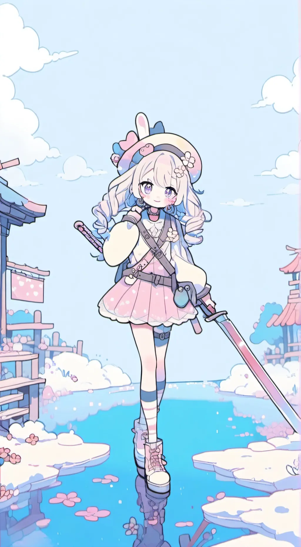 ai character: dream core👁️ background