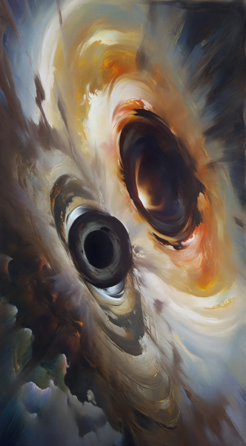 ai character: black hole hero's  background