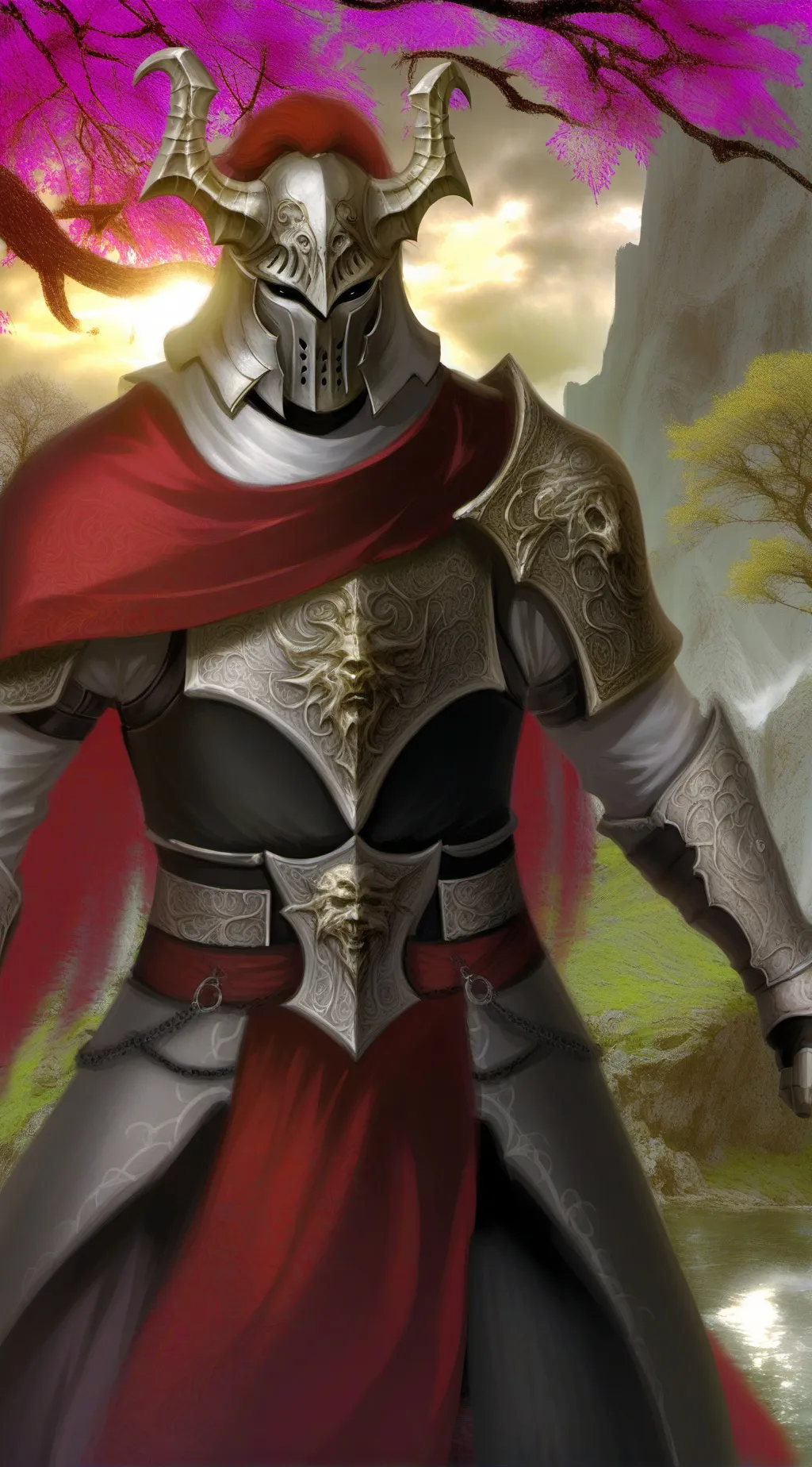 ai character:  воин тьмы background